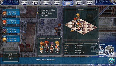 The Legend of Heroes: Trails in the Sky SC Troubleshooting section Screenshot 6B